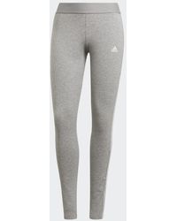 adidas - Loungewear Essentials 3-Stripes Leggings - Lyst