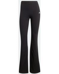 adidas Originals - Essentials Small Logo Flared Leggings - Lyst