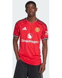 adidas - Manchester United Home 25-26 Jerseys/Replicas - Lyst