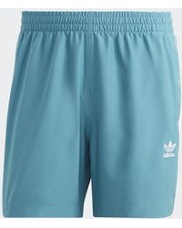 adidas - Originals Adicolor 3-Stripes Swim Shorts - Lyst