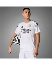 adidas - Real Madrid 24/25 Home Authentic Jersey - Lyst