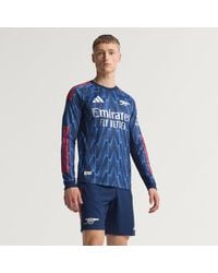 adidas - Arsenal 25/26 Long Sleeve Away Authentic Jersey - Lyst