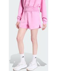 adidas Originals - Soft Lux Loose Shorts - Lyst