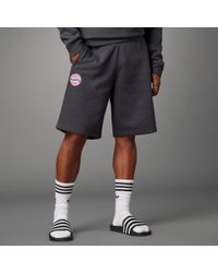 adidas - Fc Bayern Essentials Trefoil Shorts - Lyst