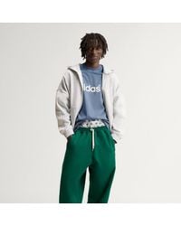 adidas - Adisignature 3 Stripes Full Zip Hoodie - Lyst