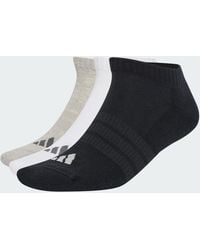 adidas - Cushioned Essentials Low Cut Socks 3 Pair Pack - Lyst