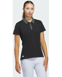 adidas - Ultimate365+ Butterspun Grid Polo Shirt - Lyst