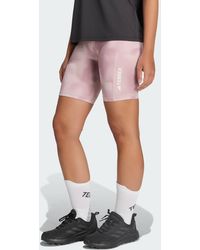 adidas - Terrex Multi 8Inch Printed Tight Shorts - Lyst