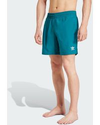 adidas - Adicolor Essentials Solid Swim Shorts - Lyst