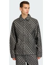 adidas - Denim Monogram Shirt - Lyst