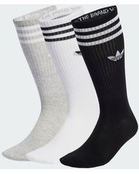 adidas - Solid Crew Socken, 3 Paar - Lyst