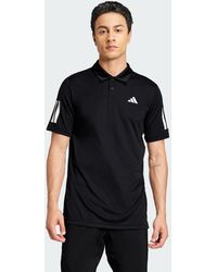 adidas - Club Tennis 3-Stripes Polo Shirt - Lyst