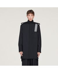 adidas - Y-3 Refined Wool Overshirt - Lyst