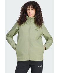 adidas Originals - Terrex Multi Essentials 2 Layer Climaproof Rain Jacket - Lyst
