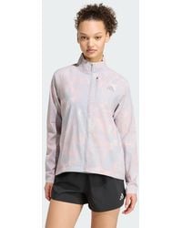adidas - Adi365 Running Animal Print Iconic Jacket - Lyst