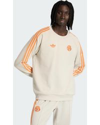 adidas - Fc Bayern Originals Crew Sweatshirt - Lyst