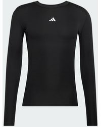 adidas - Techfit Compression Training Long Sleeve Long-Sleeve Top - Lyst