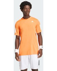 adidas - Club Tennis Climacool 3-Stripes T-Shirt - Lyst