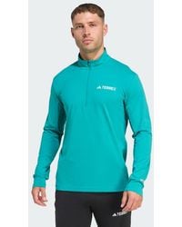 adidas Originals - Terrex Xperior Half-Zip Long-Sleeve Top - Lyst