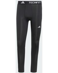 adidas - Techfit Compression Training 3-Stripes Long Tights - Lyst
