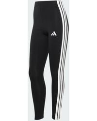 adidas - Essentials 3-Stripes Cotton Leggings - Lyst