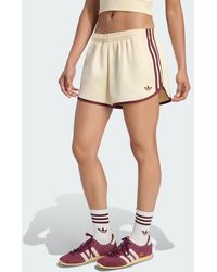 adidas - Satin 3S Sprinter Shorts - Lyst
