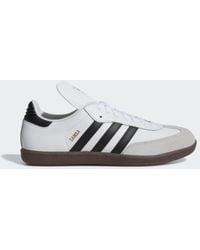 adidas - Samba Classic "white/black" Sneakers - Lyst