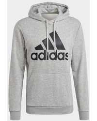 adidas - Essentials Big Logo Hoodie - Lyst