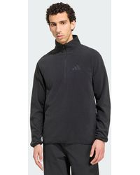 adidas - Terrex Multi Essentials Half Zip Fleece Jacket - Lyst