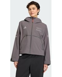 adidas - Audi Revolut F1 Team Engineers &Amp; Marketing Rain Jacket - Lyst