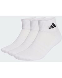 adidas - Cushioned Sportswear Ankle Socks 3 Pair Pack - Lyst