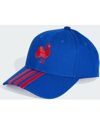 adidas - France 3-Stripes Baseball Cap - Lyst