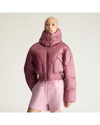 adidas - By Stella Mccartney Cropped Padded Winter Jacket - Lyst