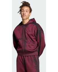 adidas Originals - Adilenium 6 Full Zip Spacer Hoodie Sweatshirt - Lyst