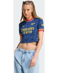adidas - Arsenal Fc 26/27 Away Cropped Jersey - Lyst