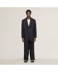 adidas - Y-3 Sport Uniform Box Pleated Trousers - Lyst