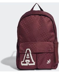 adidas - Trefoil Jacquard Monogram Backpack - Lyst