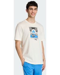 adidas - Summer Slides Relax Graphic T-Shirt - Lyst