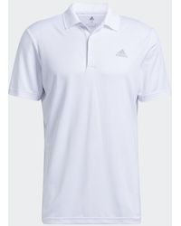adidas - Performance Primegreen Golf Polo Shirt - Lyst