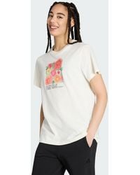 adidas - Floral Loose Graphic T-Shirt 2 - Lyst
