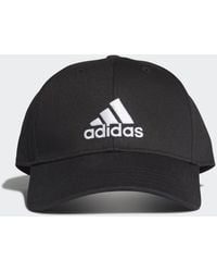 adidas - Cotton Baseball Cap - Lyst