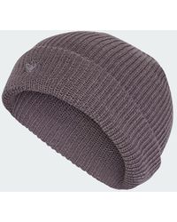 adidas - Adicolor Short Beanie - Lyst