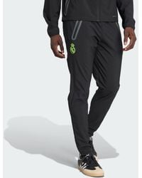 adidas - Real Madrid Tiro 25 Pro Vis Tech Travel Pants - Lyst