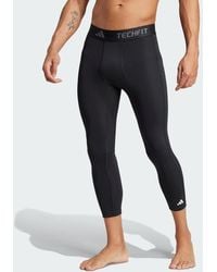 adidas - Techfit Compression Training 3/4 Tights - Lyst