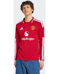 adidas - Manchester United 26/27 Heimtrikot, Langärmelig - Lyst