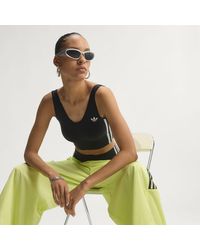 adidas - Essentials 3 Stripes Seamless Bralette - Lyst