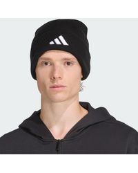 adidas - New Logo Beanie Cuff - Lyst
