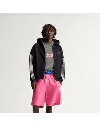adidas - Adisignature 3 Stripes Full Zip Hoodie - Lyst
