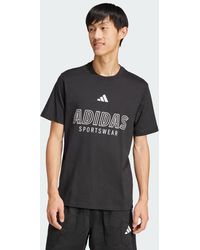 adidas - House Of Tiro Linear Graphic Tee - Lyst
