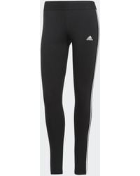 adidas - 3 Stripes Leggings - Lyst